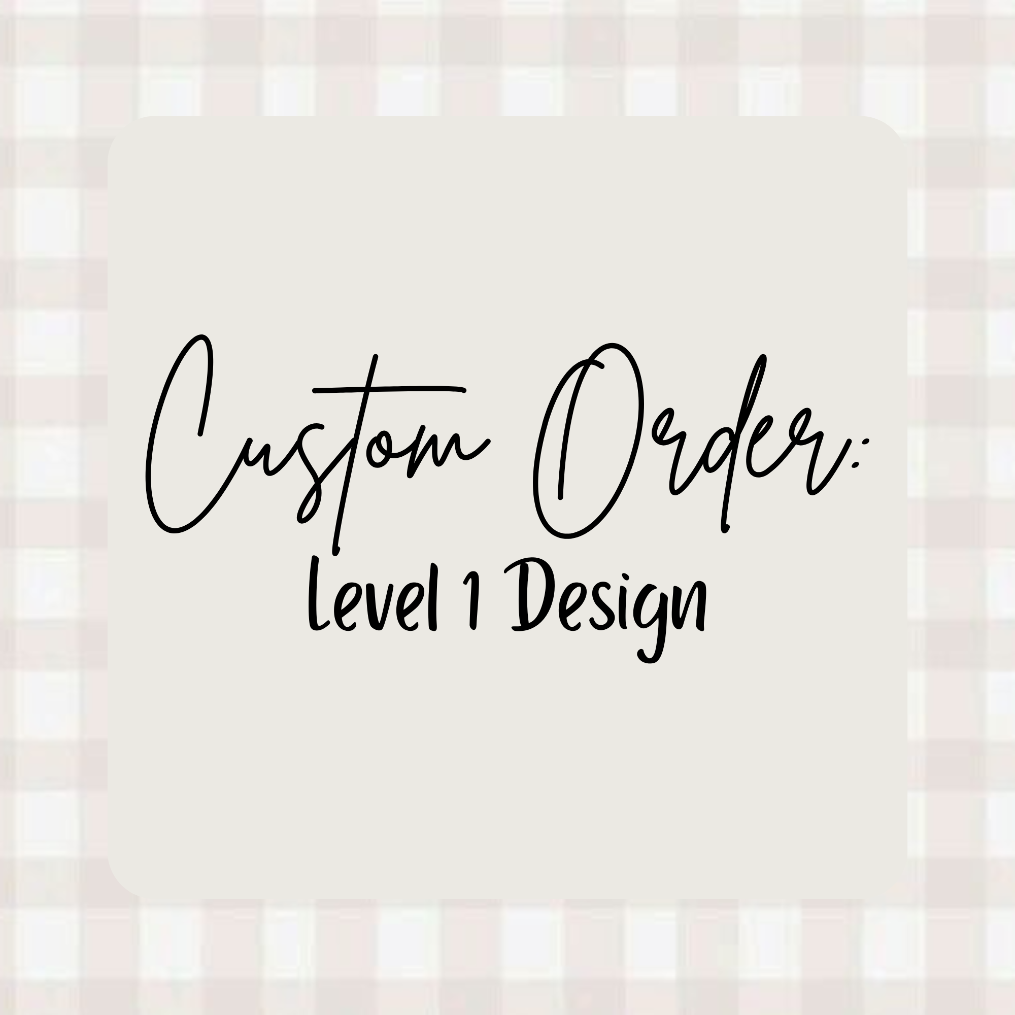 Level 1 Design
